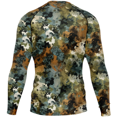 Chokefish™ Long Sleeve Rashguard Acid-Wash Men's Shirt-014